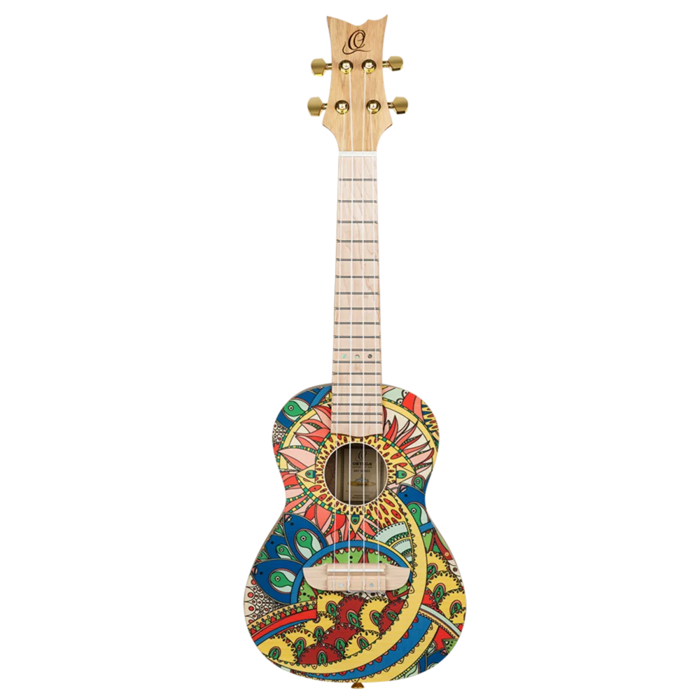 Ortega RUAR-MI Art Series Spruce Concert Size Ukulele