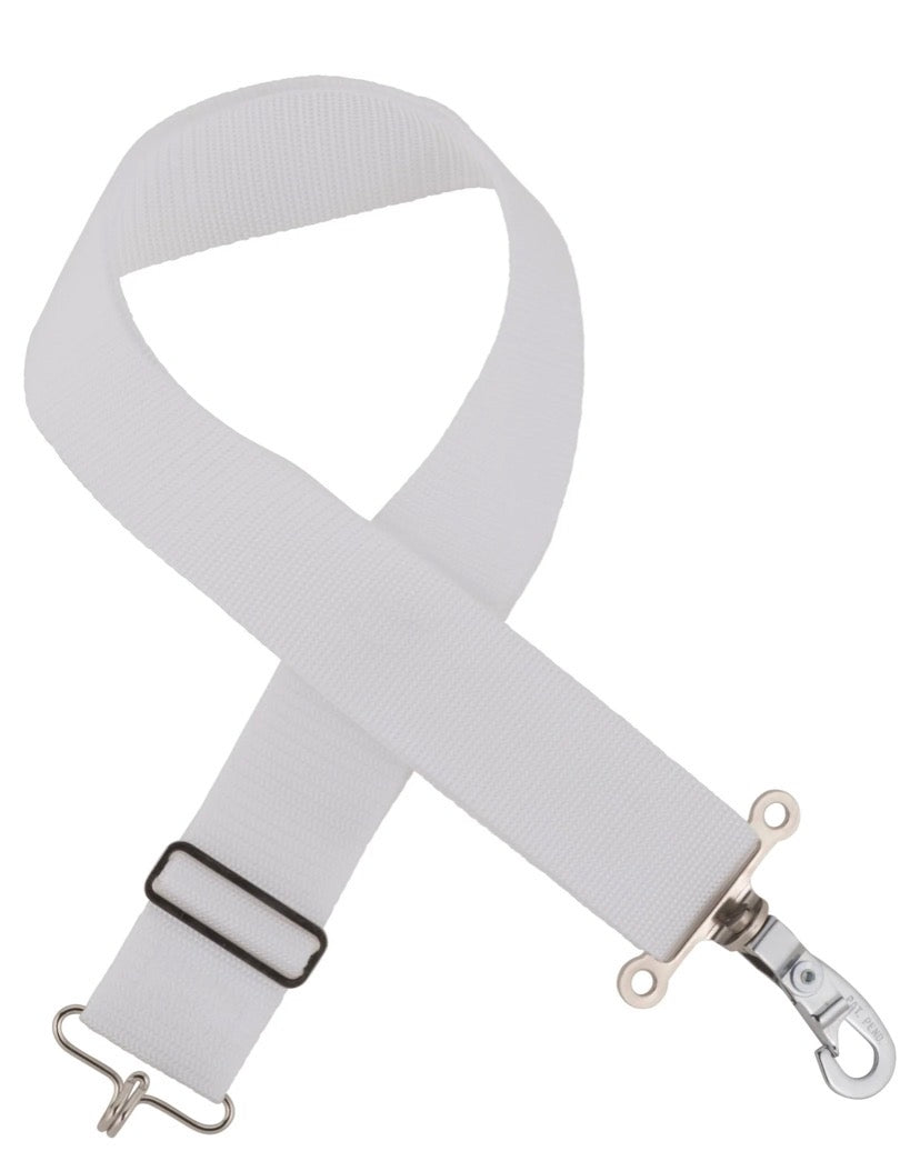 Ludwig LF382 Standard Snare Drum Sling - White