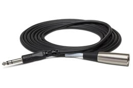 HOSA Balanced Interconnect XLR3F to 1/4 in TRS 2FT