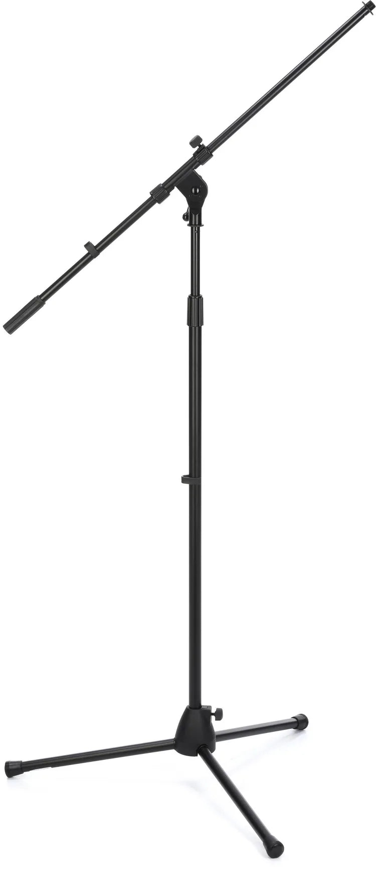On-Stage MS7701B Euro Boom Microphone Stand - Black