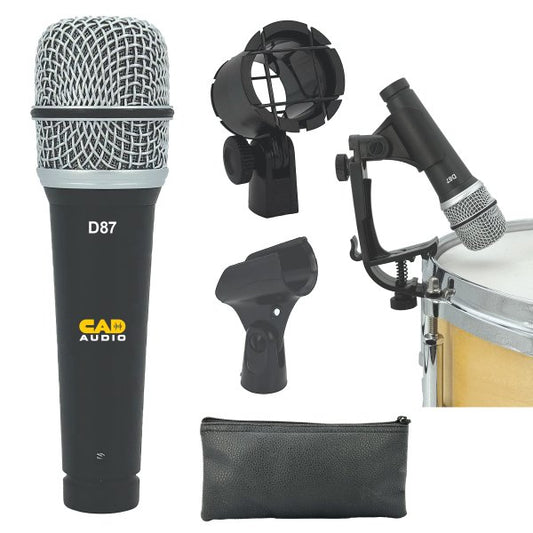 CAD D87 Supercardioid Dynamic Instrument Microphone