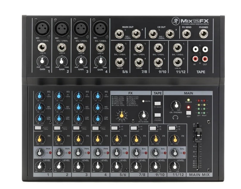 Mackie Mix12FX 12-channel Mixer