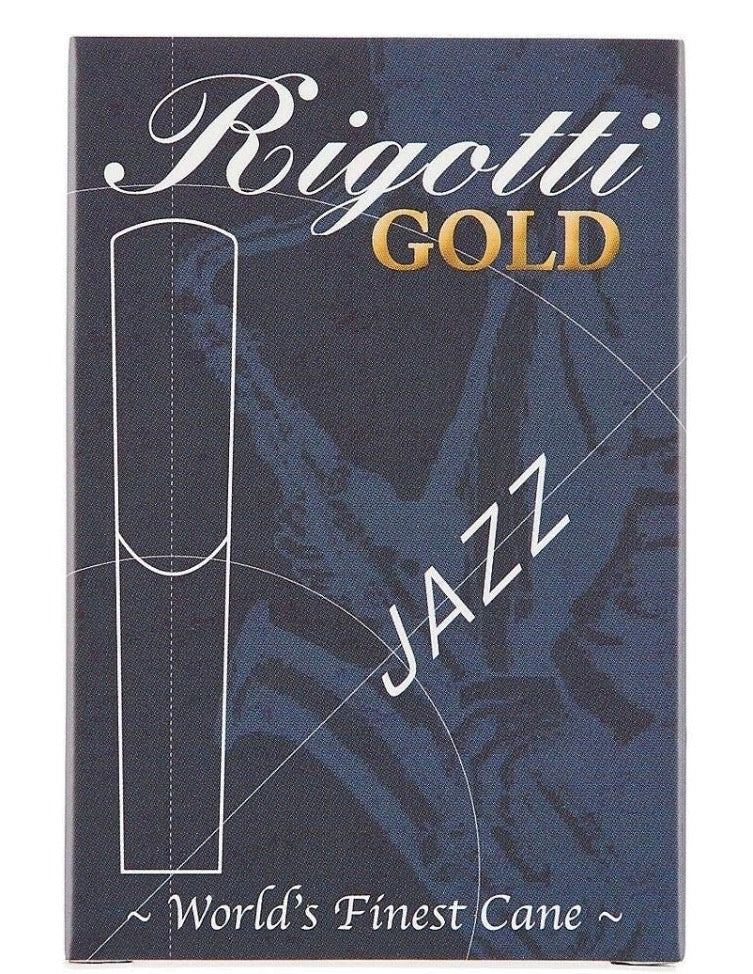 Rigotti Gold JAZZ Tenor Saxophone Reeds – Box of 3
