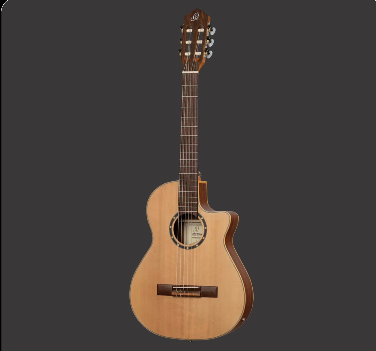 Ortega RCE125 3/4Family Series Nylon String Guitar