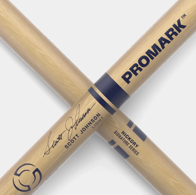 ProMark Scott Johnson, Light Lacquered Hickory