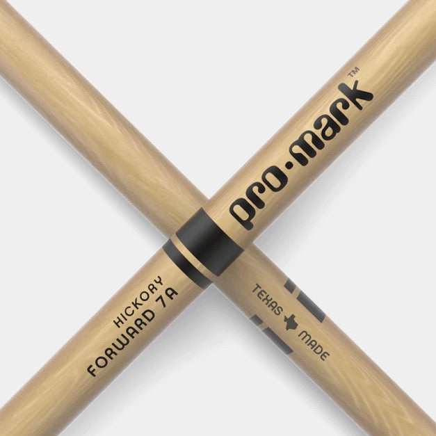 ProMark Classic Forward Drumsticks - Hickory - 7A - Wood Tip