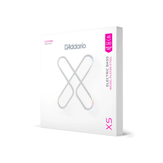 D’Addarío XS, Long Scale Nickel Plated Coated Bass Strings