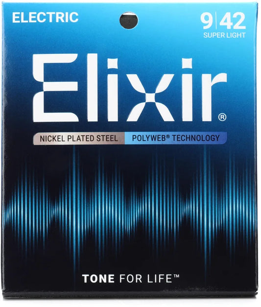 Elixir Strings Polyweb Electric Guitar Strings
