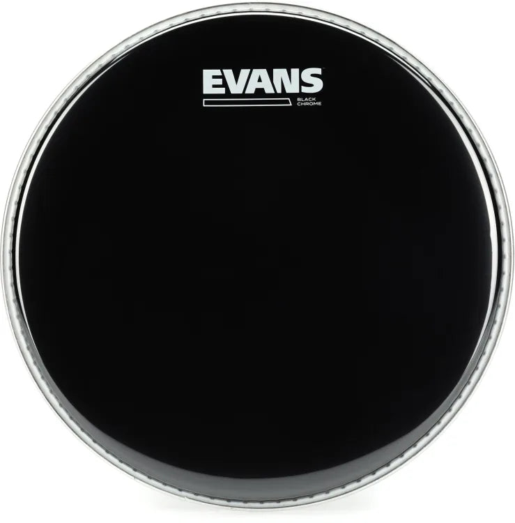 Evans Black Chrome Tom Batter Head