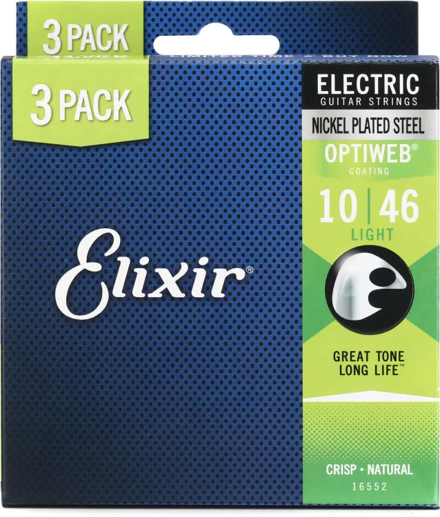 Elixir Strings Optiweb Electric Guitar Strings