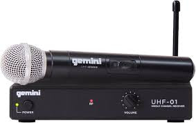 GEMINI UHF-01M wireless microphone system