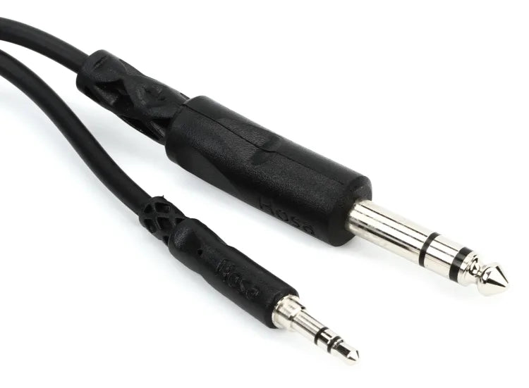 Hosa Stereo Interconnect 3.5 TRS to 1/4 TRS