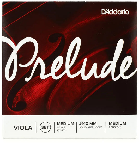 D'Addario J910 Prelude Viola String Set