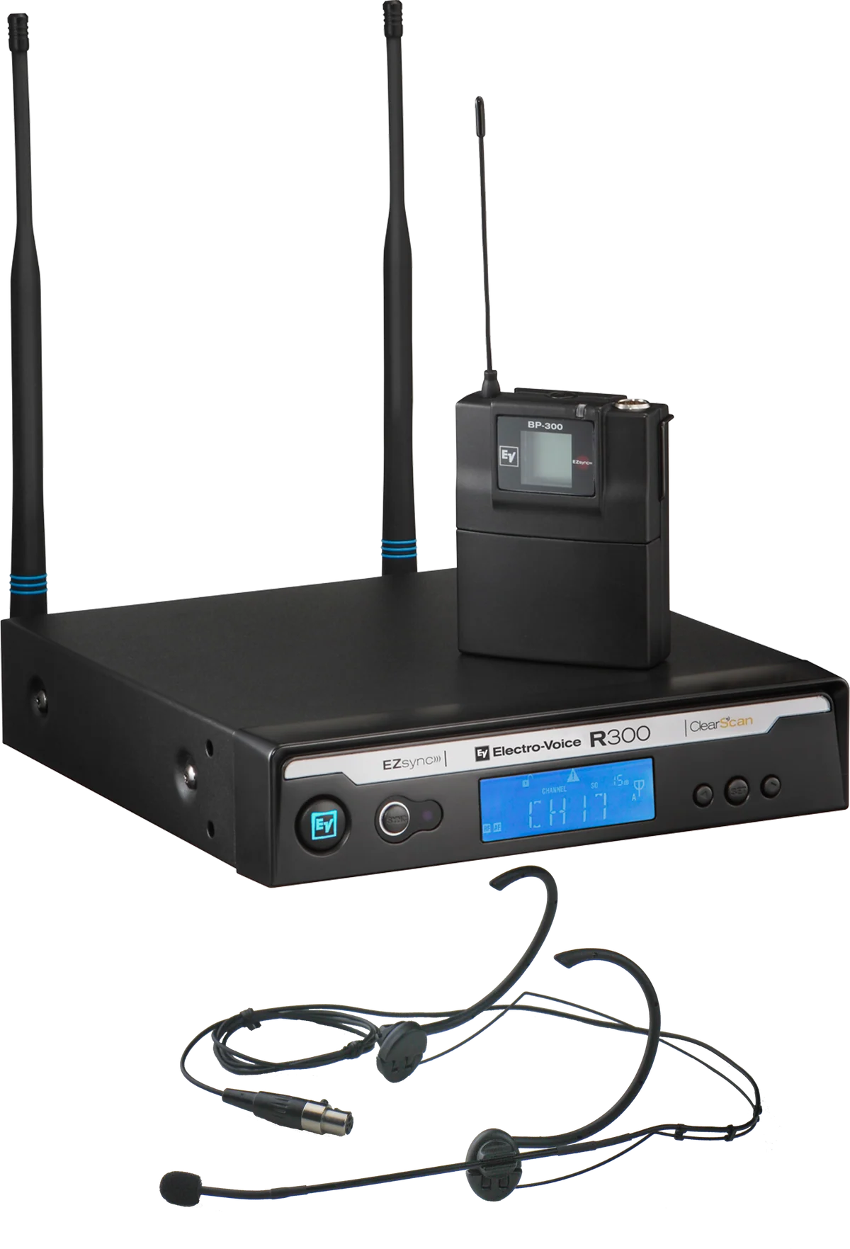 Electro-Voice R300-E-C Headworn Wireless Microphone System