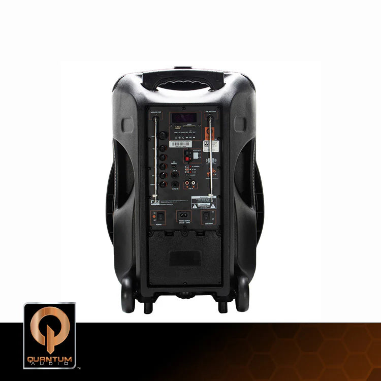 Quantum Audio QDJ-15 15” Rechargeable Speaker 3000 Watts