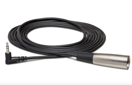 Microphone Cable
Right-angle 3.5 mm TRS to XLR3M XVM-110M