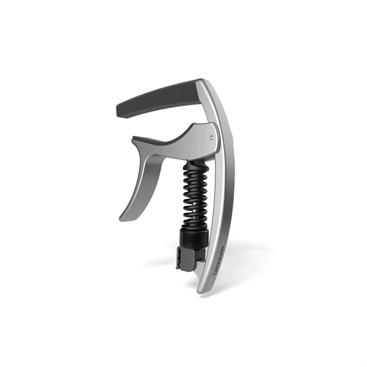 D’Addario Tri-Action Capo Adjustable Tension, Silver