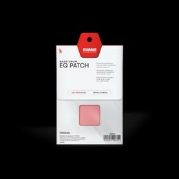 Evans PC2 Double Bass Drum Patch (pair) - Clear Plastic