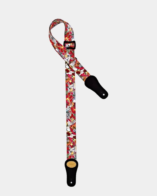 KEIKI STRAPS - DESIGNER SERIES
UKULELE NYLON STRAP EL MUERTO - KNS-EM-U