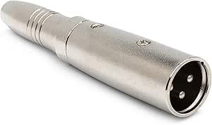 Hosa Adapter 1/4 in TRS to XLR3M