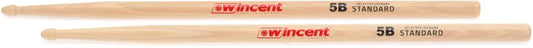Wincent Hickory Drumsticks 5B Wood Tip
