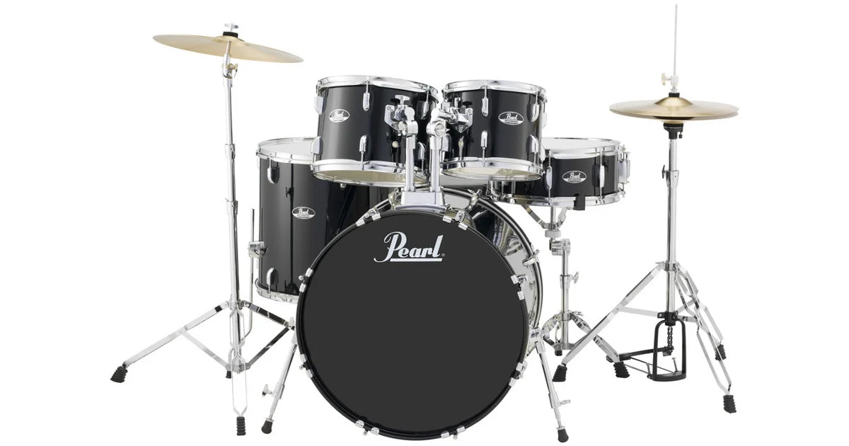 Pearl RS525SC/31 Roadshow 5-piece Drum Set Jet Black