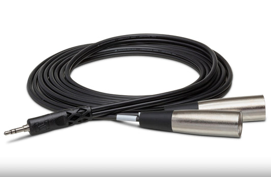 Stereo Breakout
3.5 mm TRS to Dual XLR3M CYX-402M
