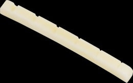 Pre-Slotted Genuine Bone Nut For Electric Guitar, 9.5" Radius