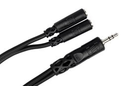 Hosa Y Cable 3.5 mm TRS to Dual 3.5 mm TRSF YMM-232