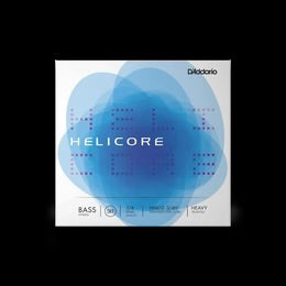 Helicore Orchestral Bass String Set String Set, 3/4 Scale, Medium Tension