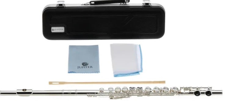 Jupiter JFL700A Standard Flute with Offset G Key System and Hidden Adjustment Screws