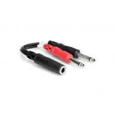 Stereo Breakout 1/4 in TRSF to Dual 1/4 in TS YPP-136