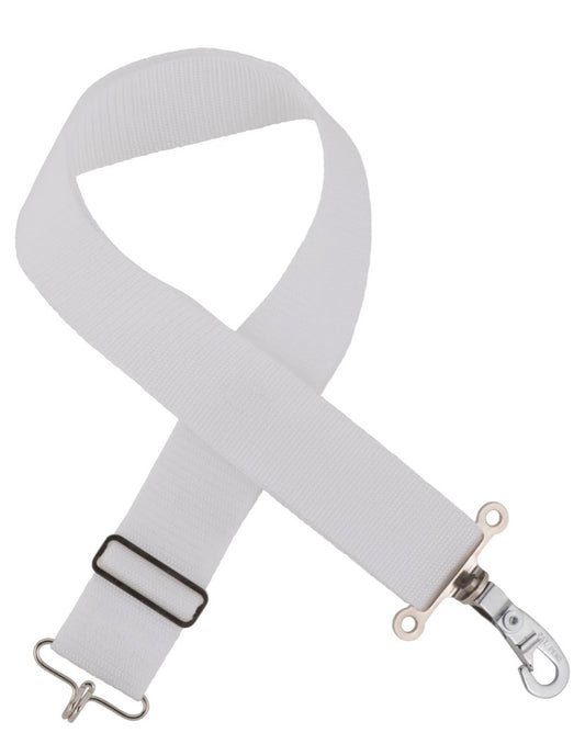 Ludwig LF382 Standard Snare Drum Sling - White