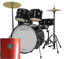 ADW JUNO 5 COMPLETE 5-PIECE DRUM SET