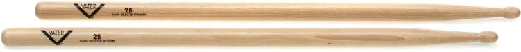 Vater American Hickory Drumsticks Power 2B Wood Tip
