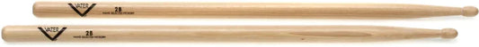 Vater American Hickory Drumsticks Power 2B Wood Tip