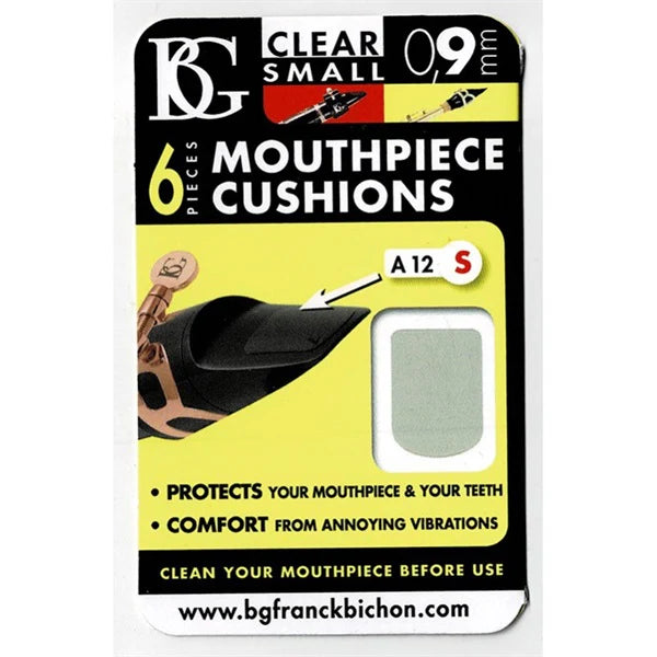 BG MOUTHPIECE CUSHIONS - SMALL 6 PACK