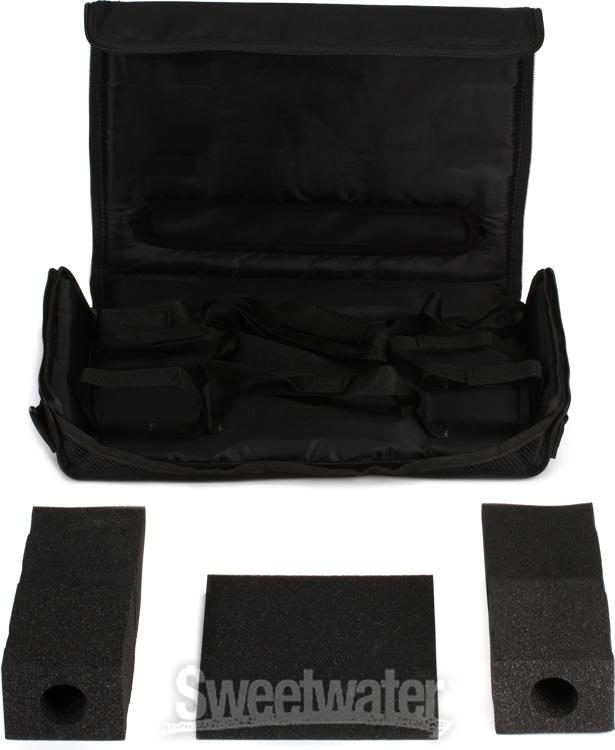 On-Stage MB5002 Carrying Bag for 2 Wireless Microphone Systems