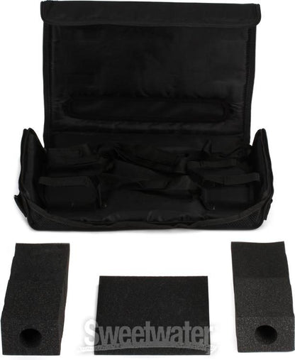 On-Stage MB5002 Carrying Bag for 2 Wireless Microphone Systems