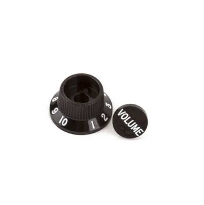 Knob Assembly - Fender, S-1 Switch, Stratocaster, Black