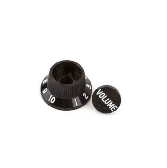 Knob Assembly - Fender, S-1 Switch, Stratocaster, Black