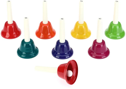 Rhythm Band Chroma-Notes 8-note Diatonic Handbell Set - C Major