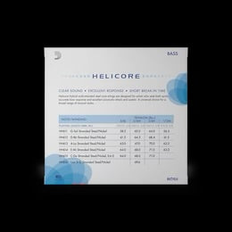 Helicore Orchestral Bass String Set String Set, 3/4 Scale, Medium Tension