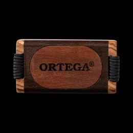 ORTEGA Wood Finger Shaker Ebony/Red Cedar Natural