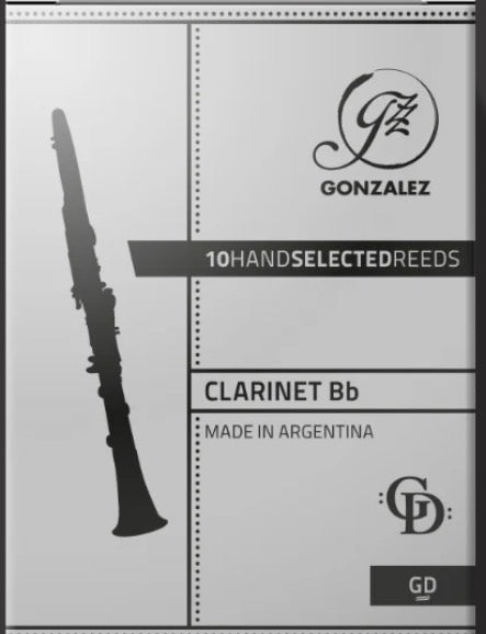 Gonzalez Reeds CLGD25GD Bb Clarinet Reeds - (10-pack)