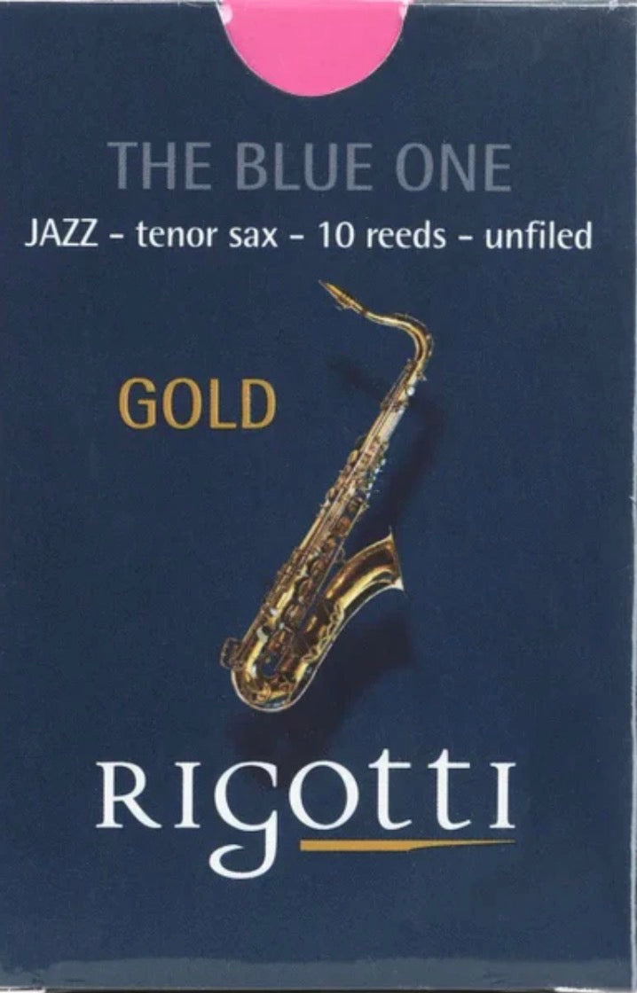 Rigotti RG.JST Gold Jazz Tenor Saxophone Reeds - (10-pack)
