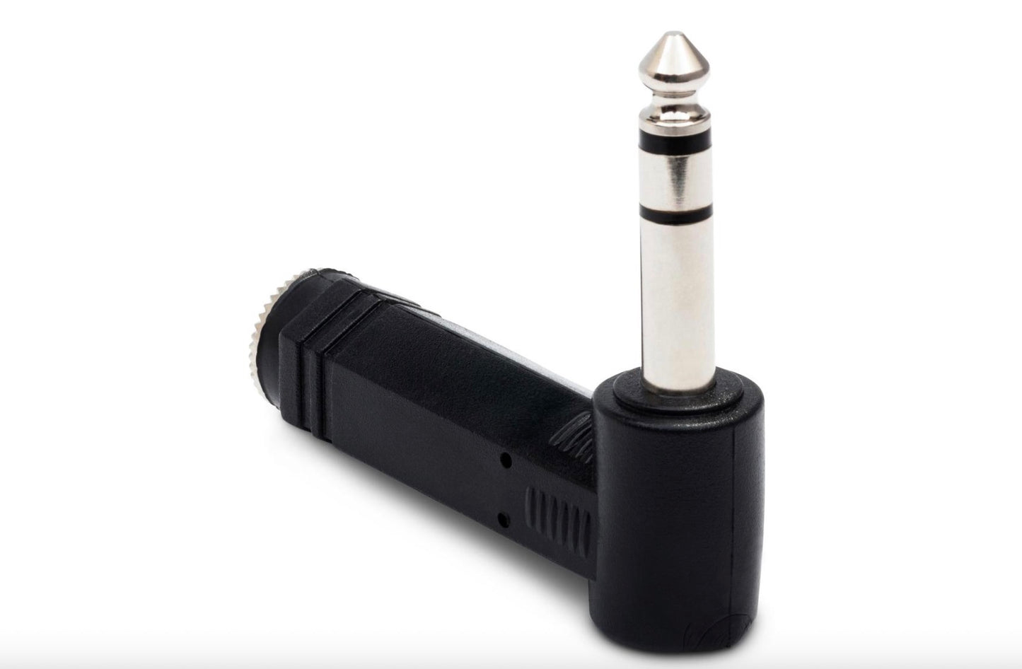 Right-angle Adapter
1/4 in TRS to Same  GPP-273