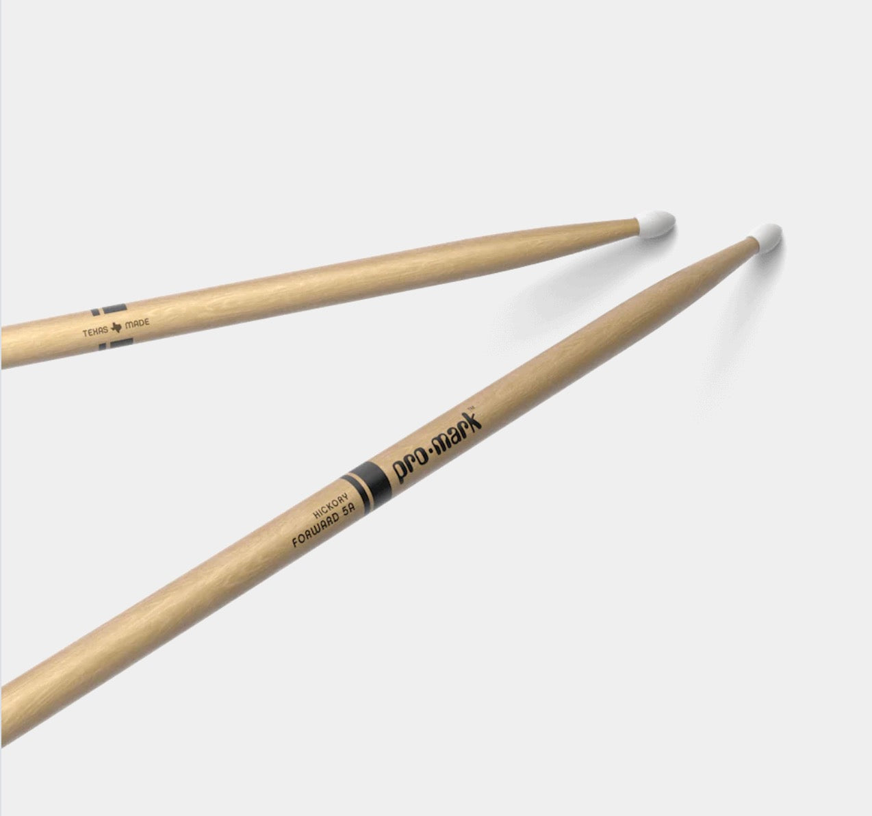 ProMark Classic Forward DrumSticks - Hickory - 5A - Nylon Tip