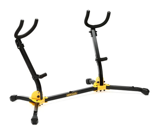 Hercules Stands DS537B Double Alto/Tenor Saxophone Stand