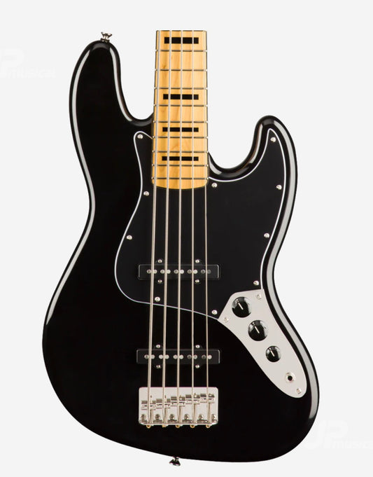 Squier Classic Vibe '70s Jazz Bass® V, Maple Fingerboard - Black